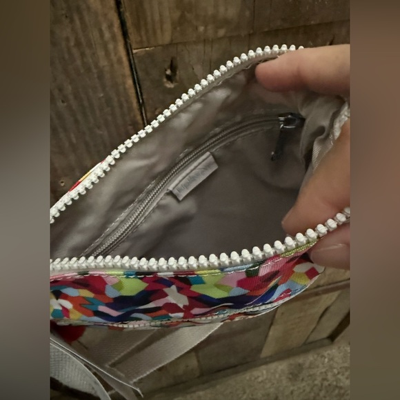 Kipling Keiko Crossbody Nylon Purse Shoulder Bag Color Burst NWT with Monkey - Picture 6 of 7